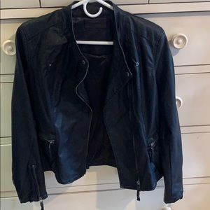 Blank NYC Faux Leather Moto Jacket
